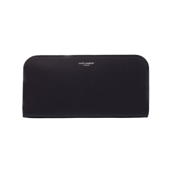 Saint Laurent Zip Long PARIS Wallet Leather - Picture 1 of 5